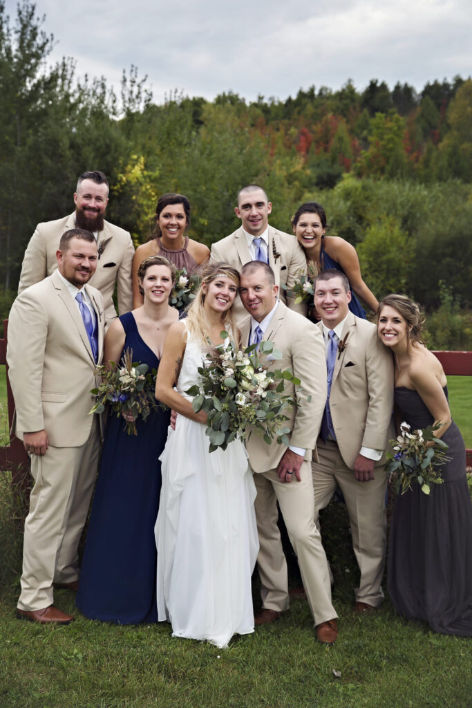 Starry Night Barn and Studios Wedding Party