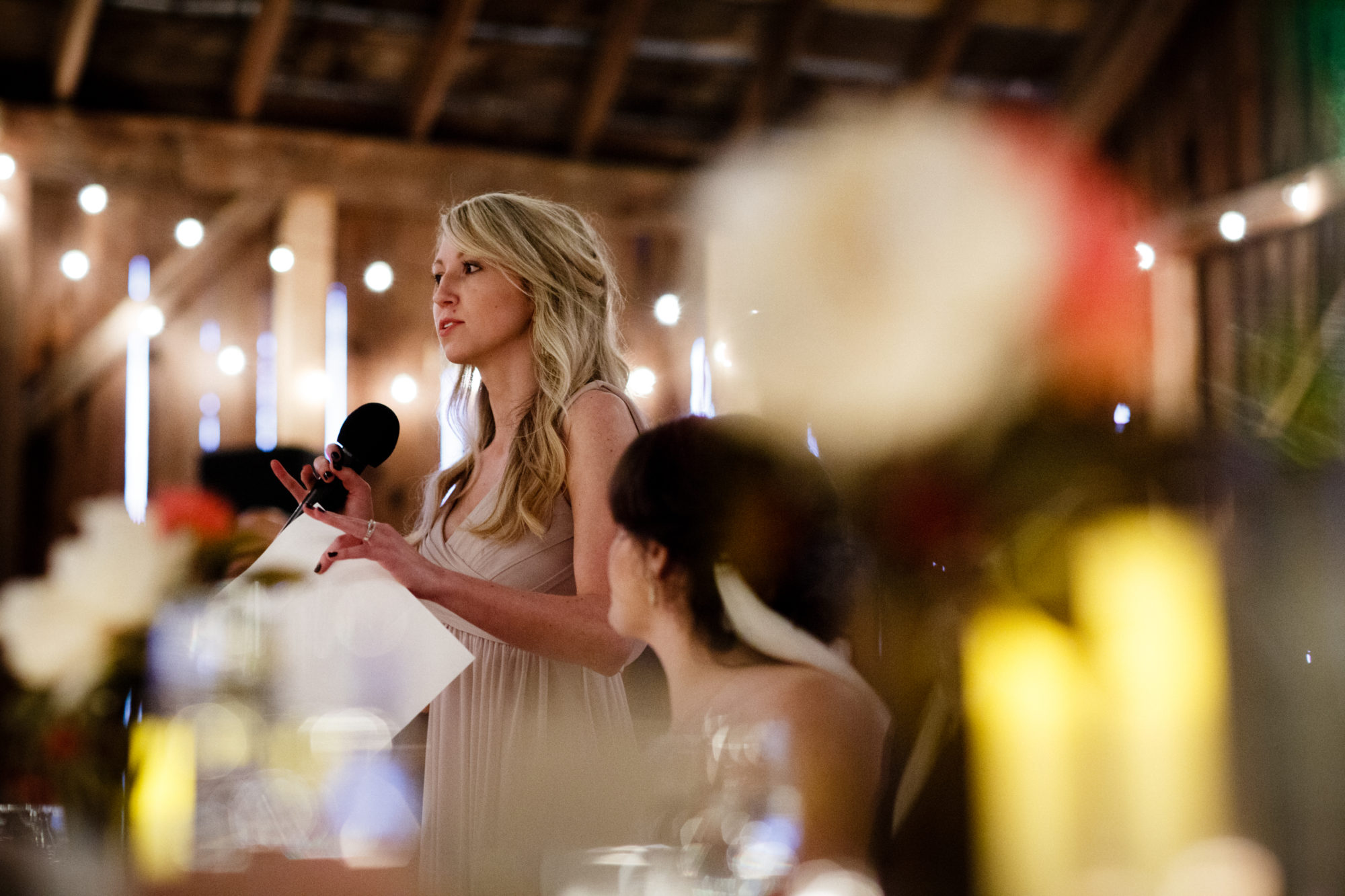 Starry Night Barn and Studios Wedding Speech