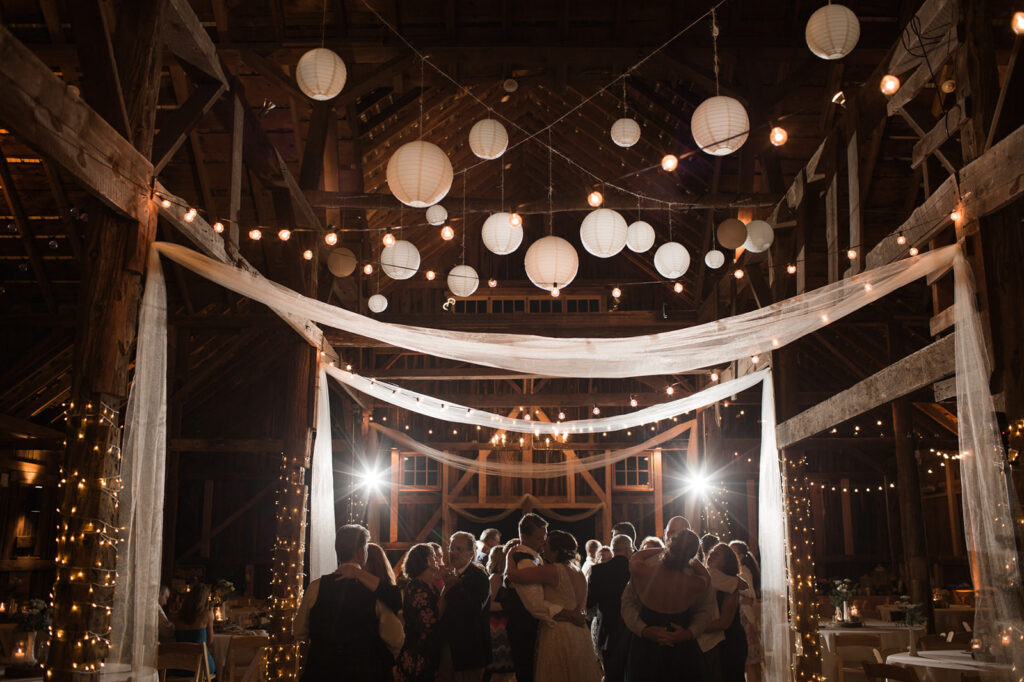 Starry Night Barn and Studios Wedding reception