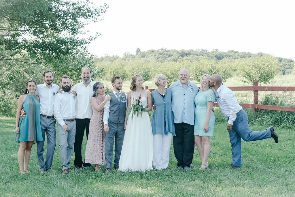 Starry Night Barn and Studios Wedding Family
