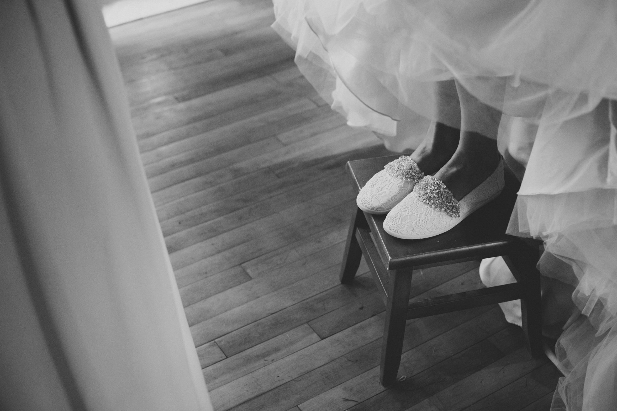 Wedding Shoes at Starry Night Barn and Studios